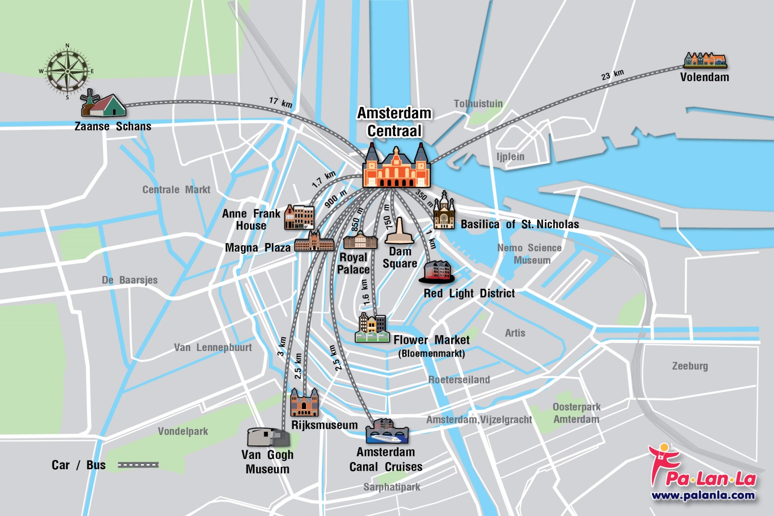 Top 13 Travel Destinations in Amsterdam